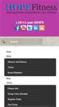 Mobile Screenshot of hopefitness.org
